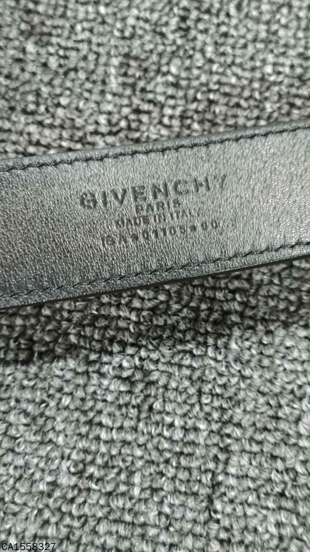 Givenchy GIVENCHY Black Belt with Silver Buckle Size ONE SIZE - 4 Thumbnail