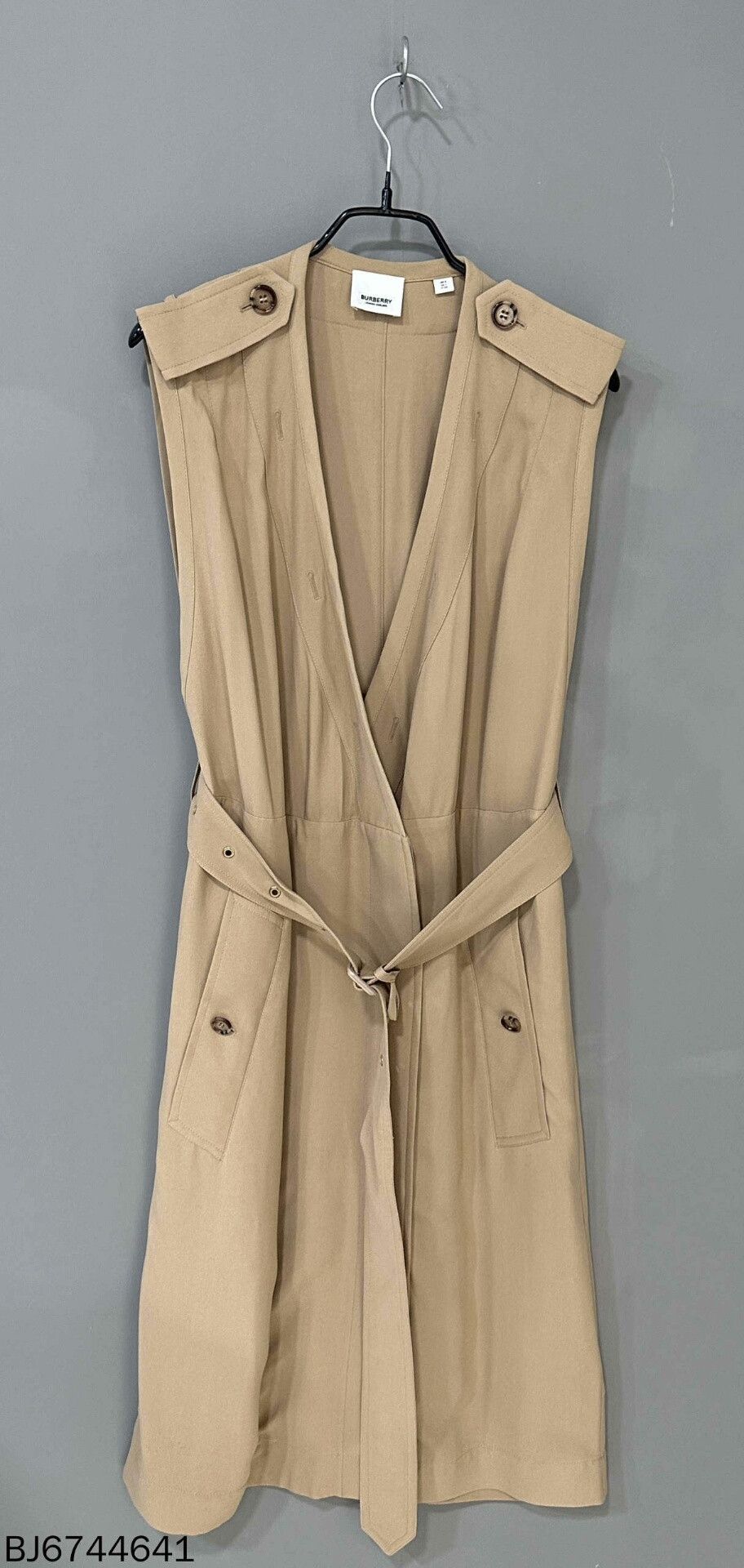 Burberry Burberry Belted Sleeveless Long Coat Size XS / US 0-2 / IT 36-38 - 5 Thumbnail
