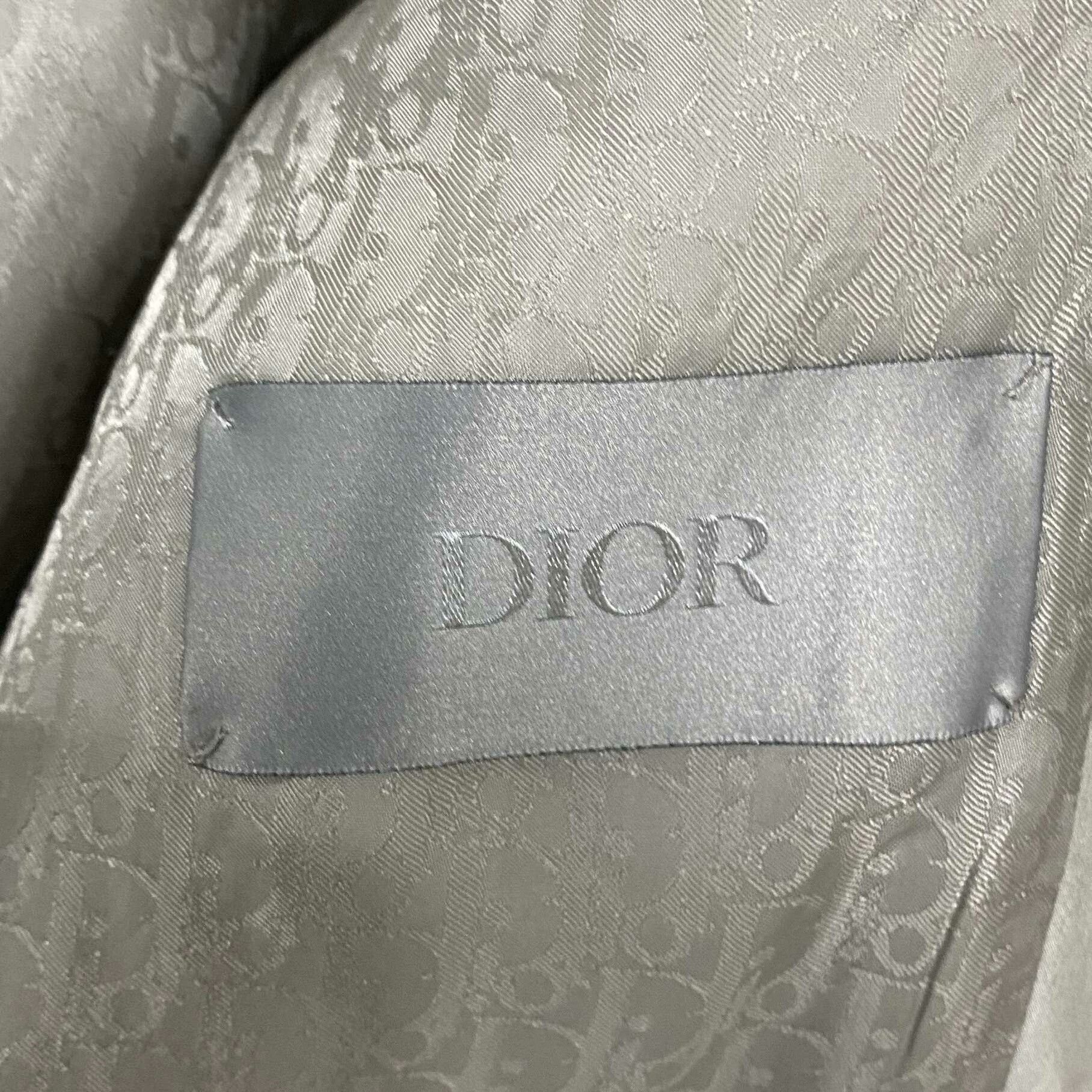 Dior AJ x Dior Embroidered Logo Flight Jacket Size US M / EU 48-50 / 2 - 4 Thumbnail