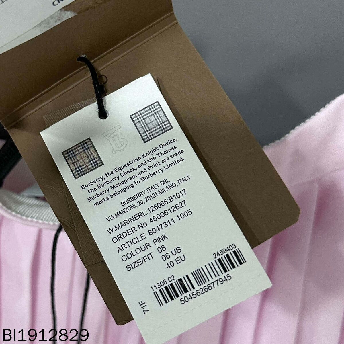 Burberry Burberry Pink Pleated Skirt Size 36" / US 14 / IT 50 - 4 Thumbnail