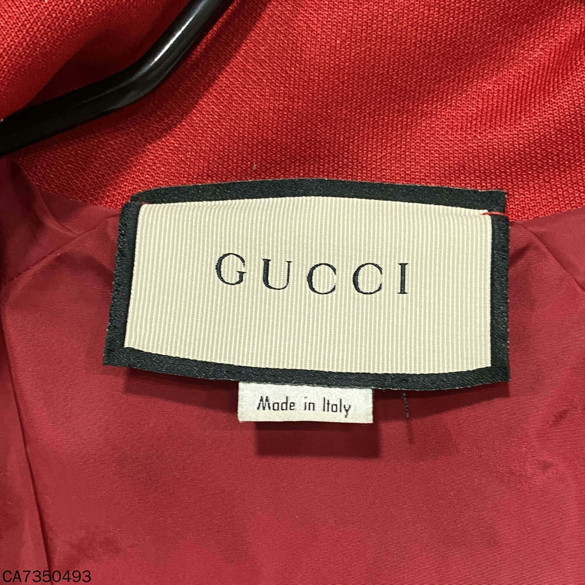 Gucci Red Snake Print Zip Jacket GUCCI Size XS / US 0-2 / IT 36-38 - 4 Thumbnail