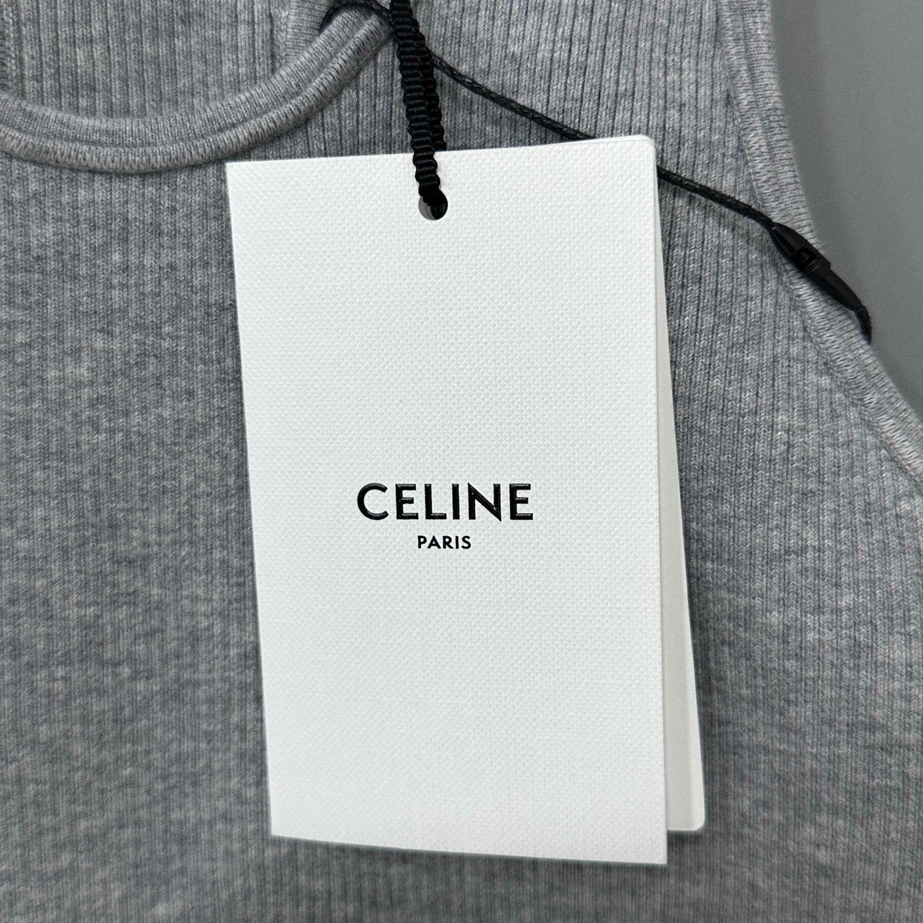 Celine Sports Knit Bra Top Celine Size XS / US 0-2 / IT 36-38 - 6 Thumbnail