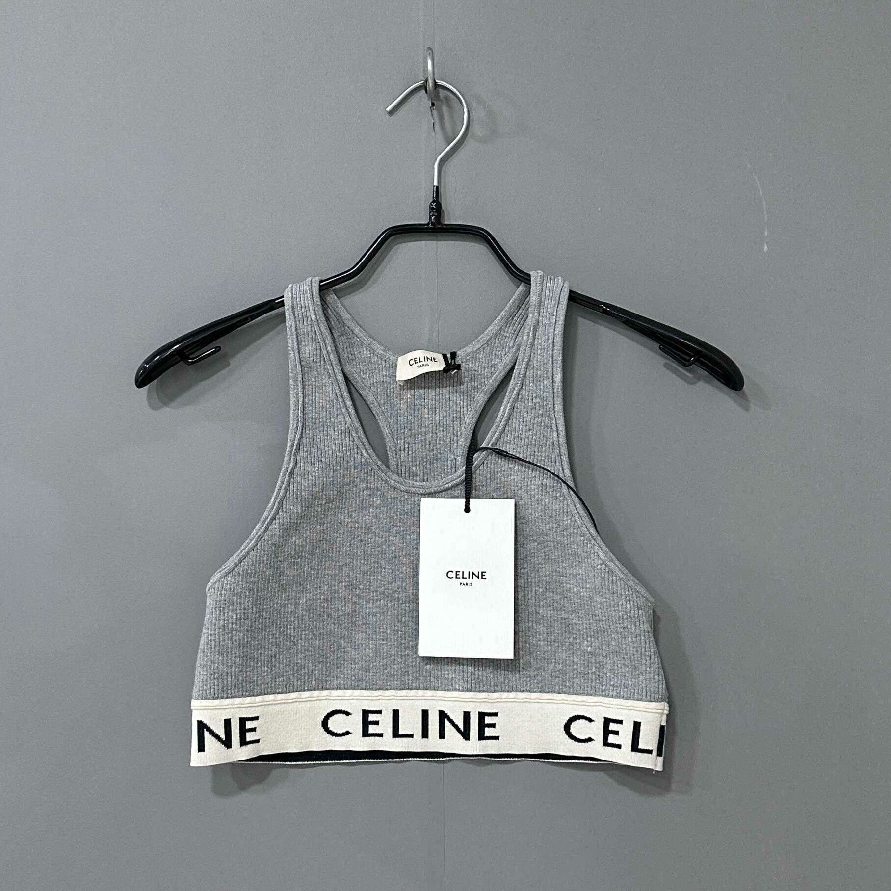 Celine Sports Knit Bra Top Celine Size XS / US 0-2 / IT 36-38 - 5 Thumbnail