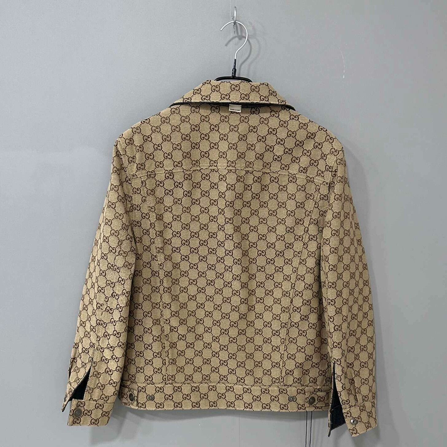 Gucci Reversible All-over Jacquard Denim Jacket Gucci Size US S / EU 44-46 / 1 - 3 Thumbnail