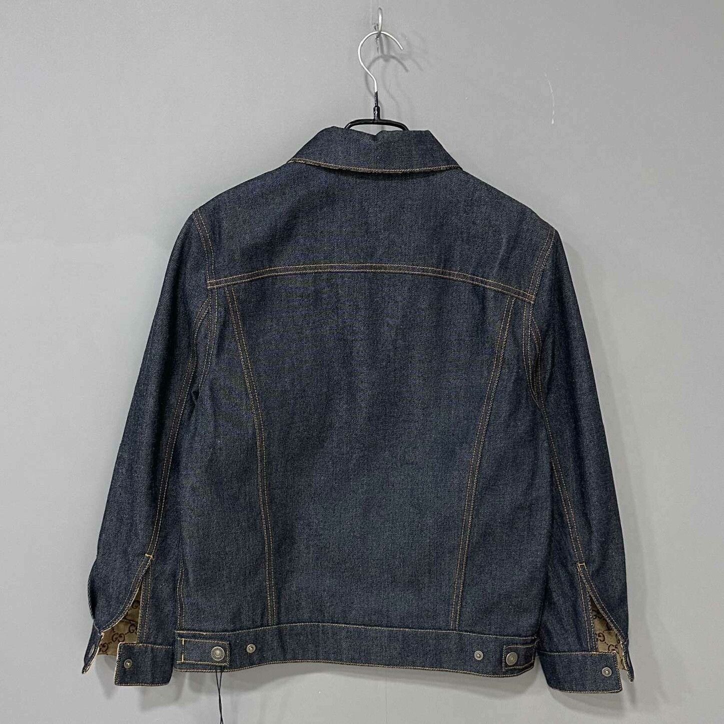 Gucci Reversible All-over Jacquard Denim Jacket Gucci Size US S / EU 44-46 / 1 - 6 Thumbnail