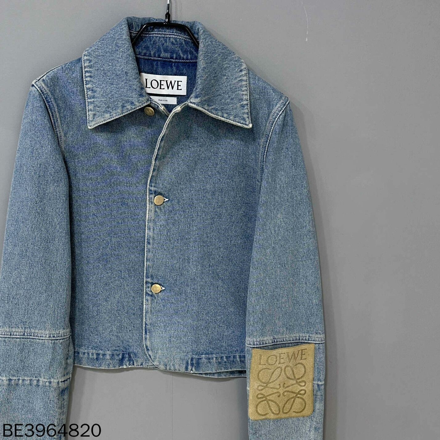 Loewe LOEWE Washed Denim Jacket Size XXS / US 00 / IT 34 - 4 Thumbnail