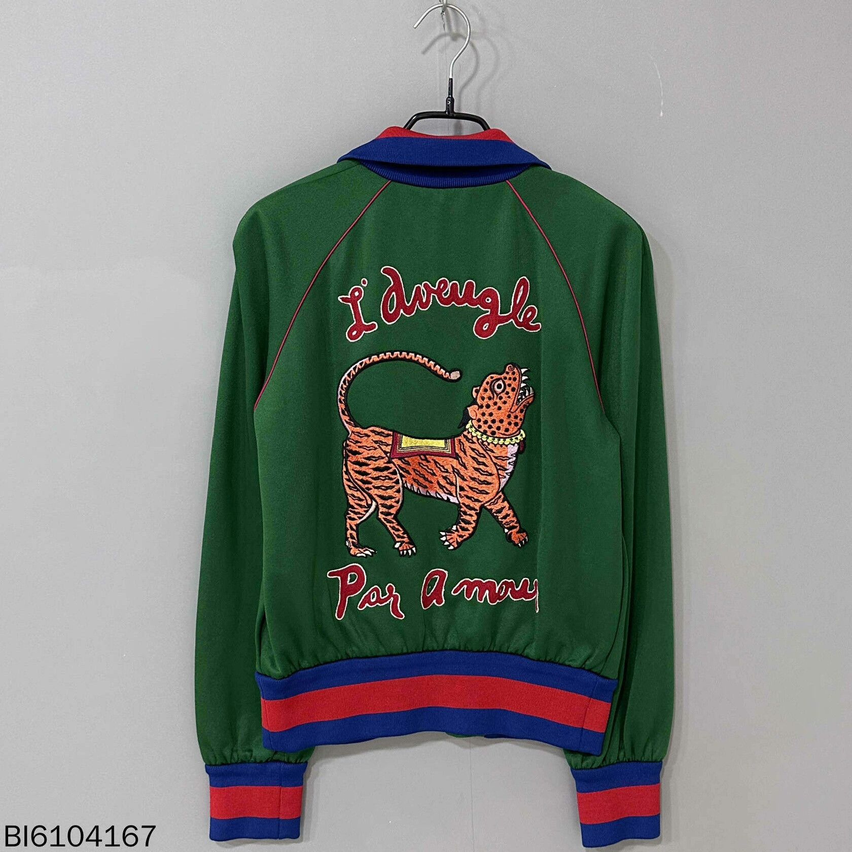 Gucci Gucci Embroidered Animal Flower Stripe Jacket Size M / US 6-8 / IT 42-44 - 3 Thumbnail