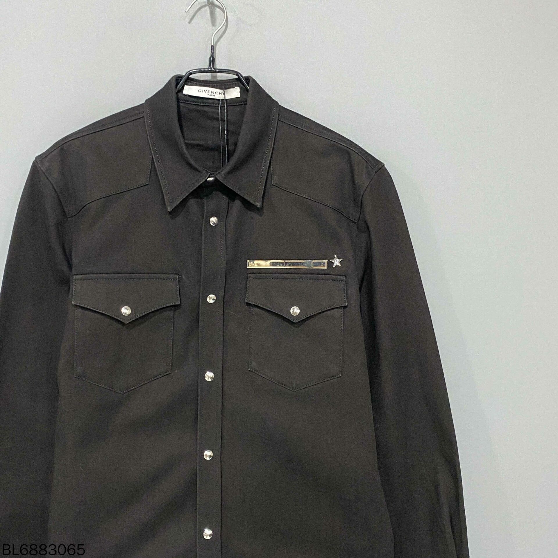 Givenchy Givenchy Black Denim Star Jacket Size US S / EU 44-46 / 1 - 2 Thumbnail