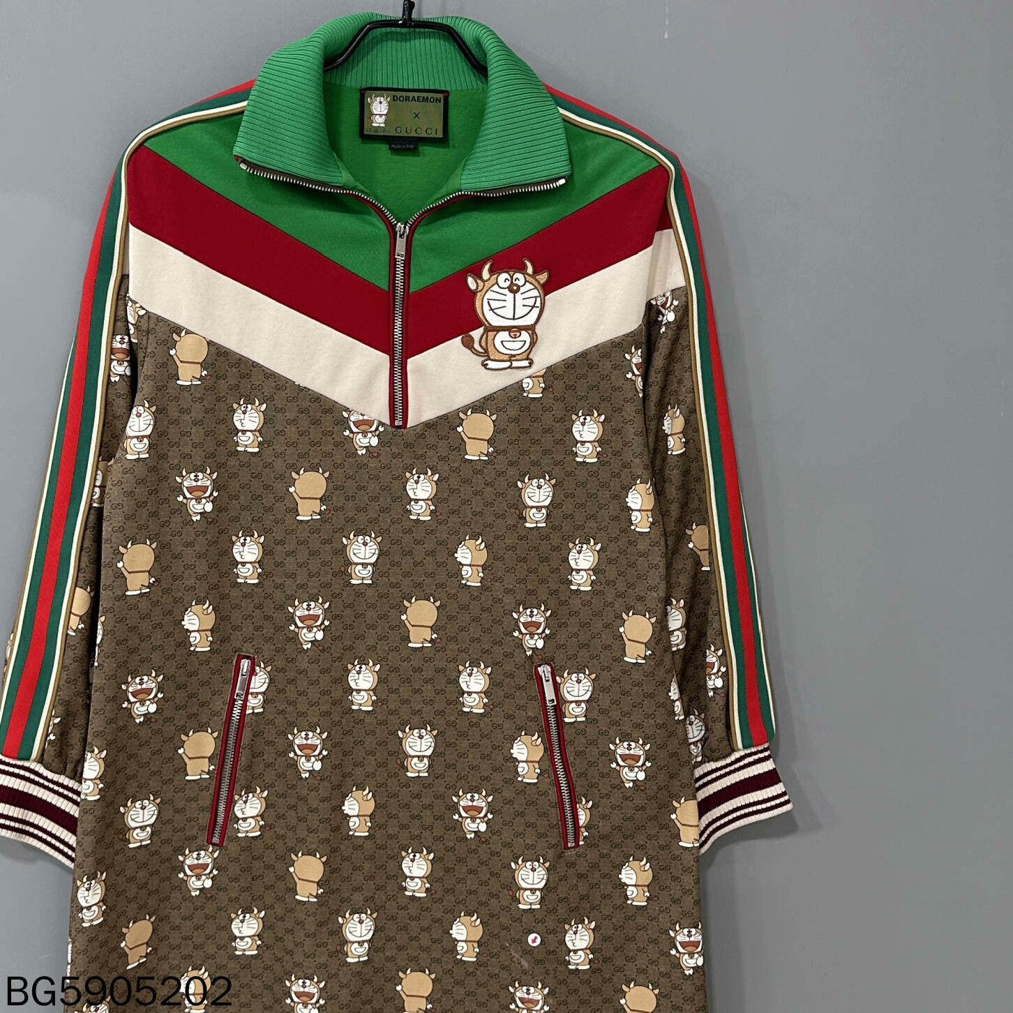 Gucci Gucci Doraemon Print Stripe Dress Size S / US 4 / IT 40 - 2 Thumbnail