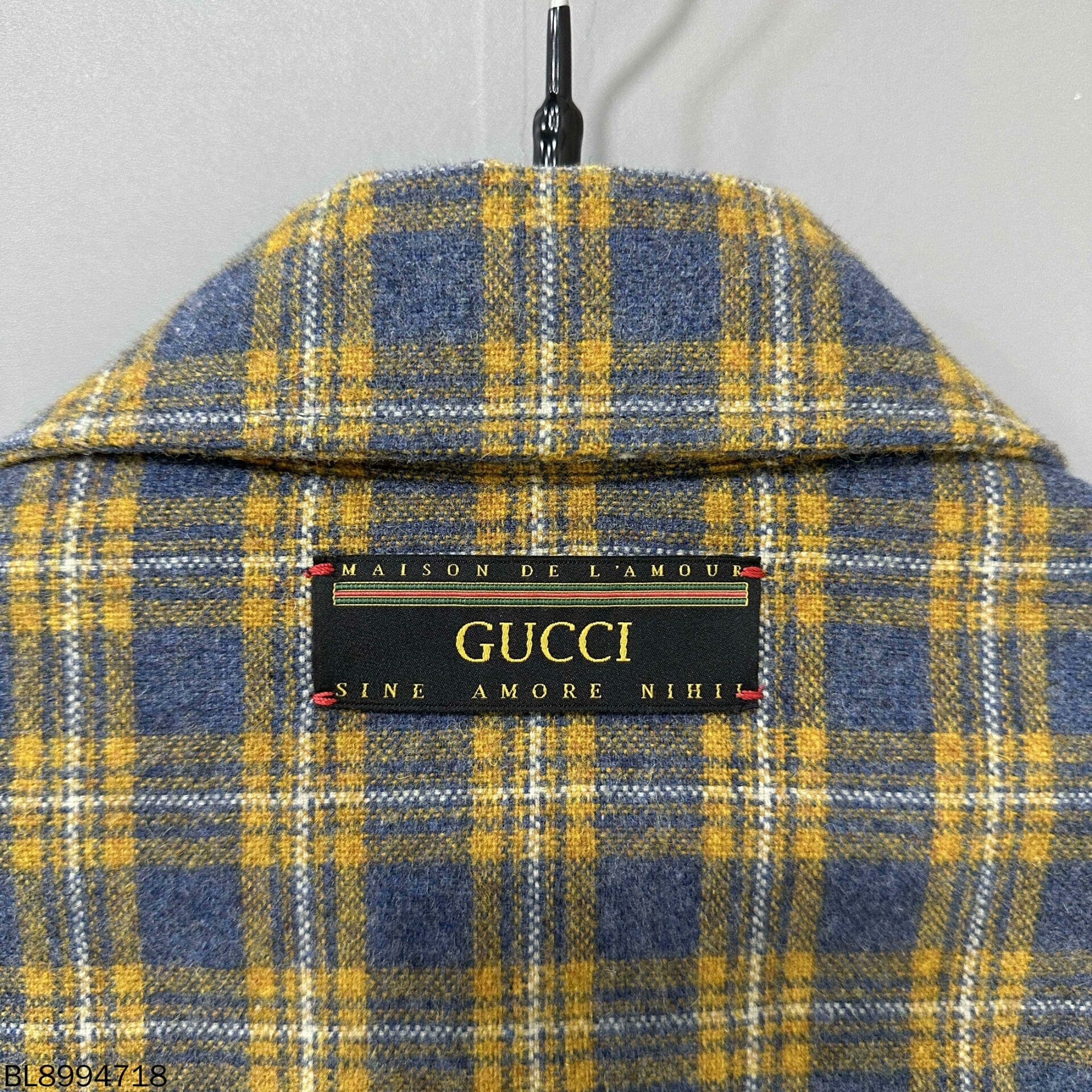 Gucci Gucci Belt Logo Plaid Wool Vest Size US S / EU 44-46 / 1 - 6 Thumbnail