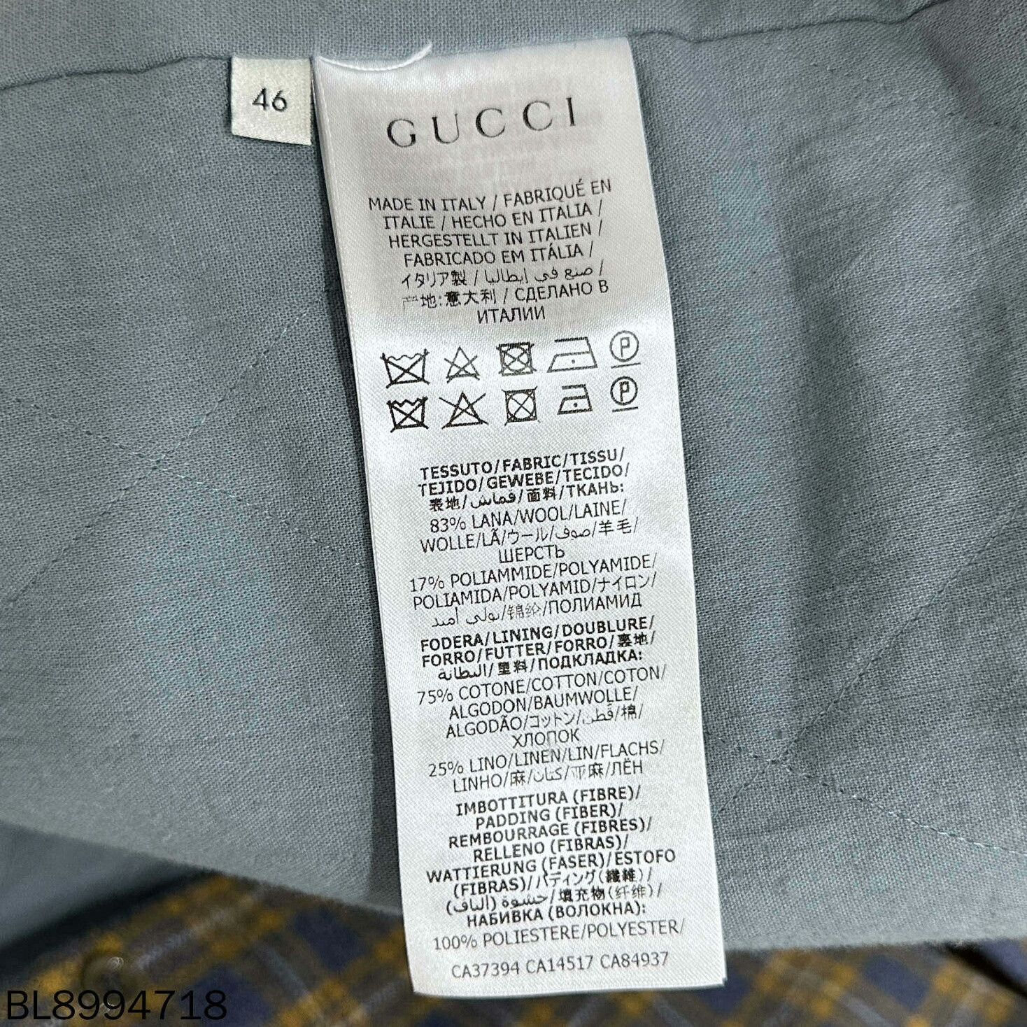 Gucci Gucci Belt Logo Plaid Wool Vest Size US S / EU 44-46 / 1 - 5 Thumbnail