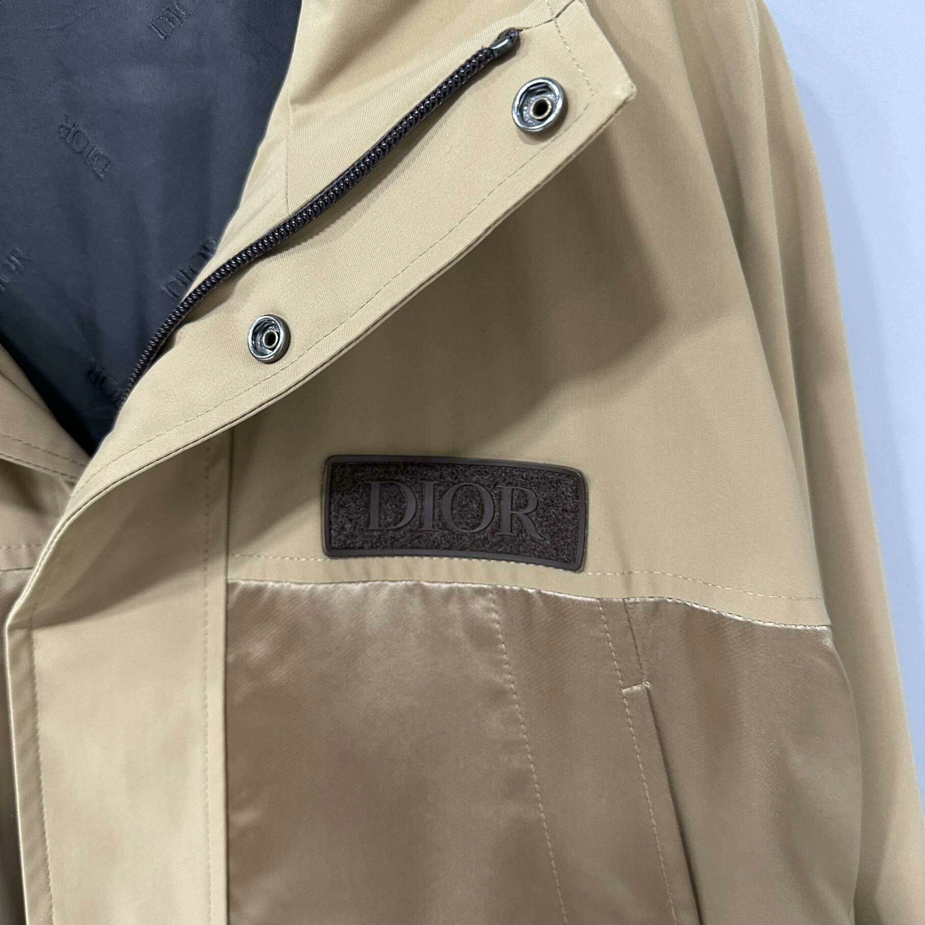 Dior Spliced Drawstring Trench Coat Dior Size US S / EU 44-46 / 1 - 5 Thumbnail