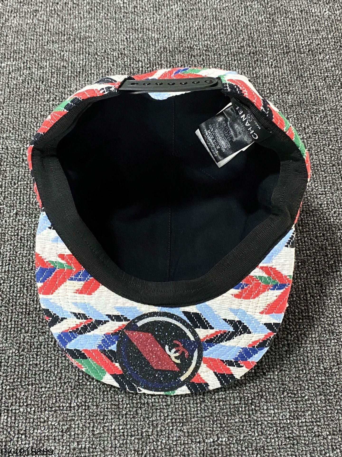 Chanel Runway Color Logo Baseball Cap