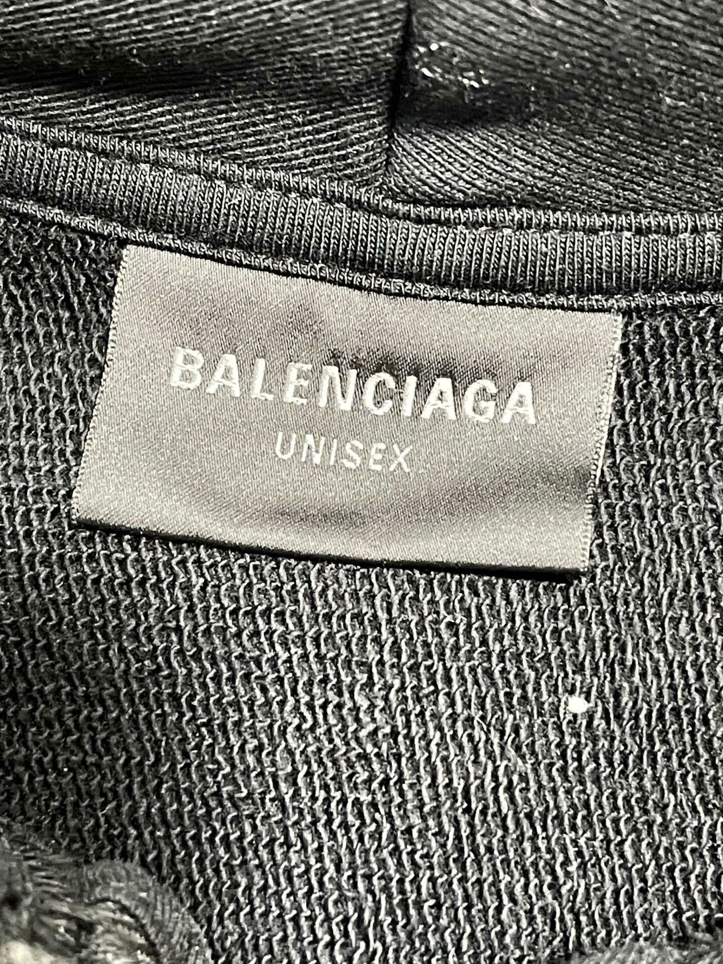 Balenciaga Balenciaga Coke Logo Mud-Dyed Distressed Jacket Size US XL / EU 56 / 4 - 4 Thumbnail