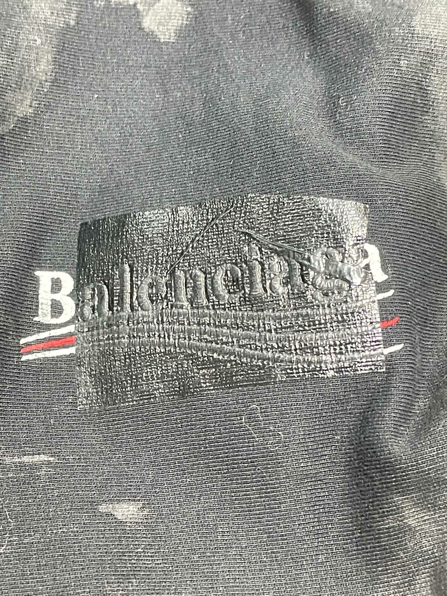 Balenciaga Balenciaga Coke Logo Mud-Dyed Distressed Jacket Size US XL / EU 56 / 4 - 6 Thumbnail