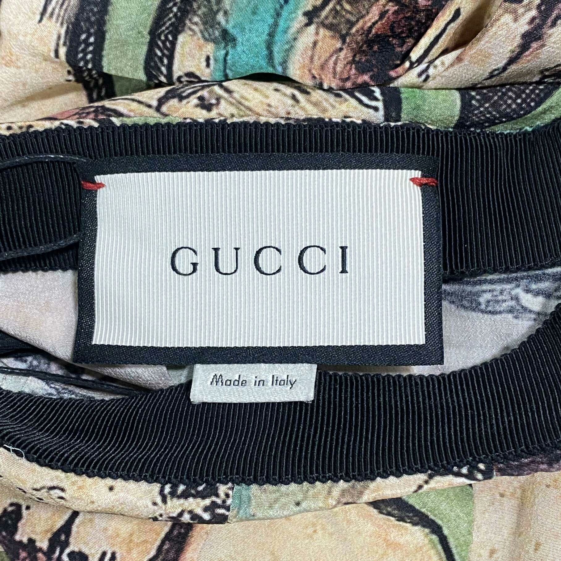 Gucci Gucci Urban Print Midi Skirt Size 40" / US 18 - 5 Thumbnail