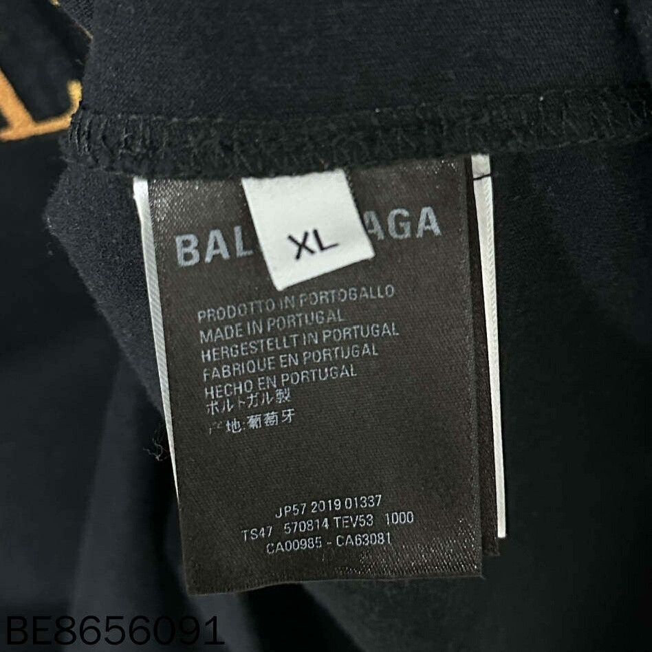 Balenciaga Balenciaga Embroidered Wheat Logo T-shirt Size US XL / EU 56 / 4 - 6 Thumbnail