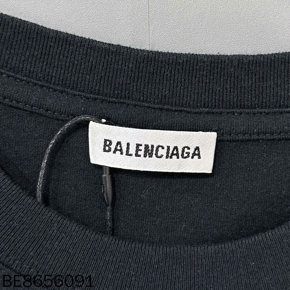 Balenciaga Balenciaga Embroidered Wheat Logo T-shirt Size US XL / EU 56 / 4 - 5 Thumbnail