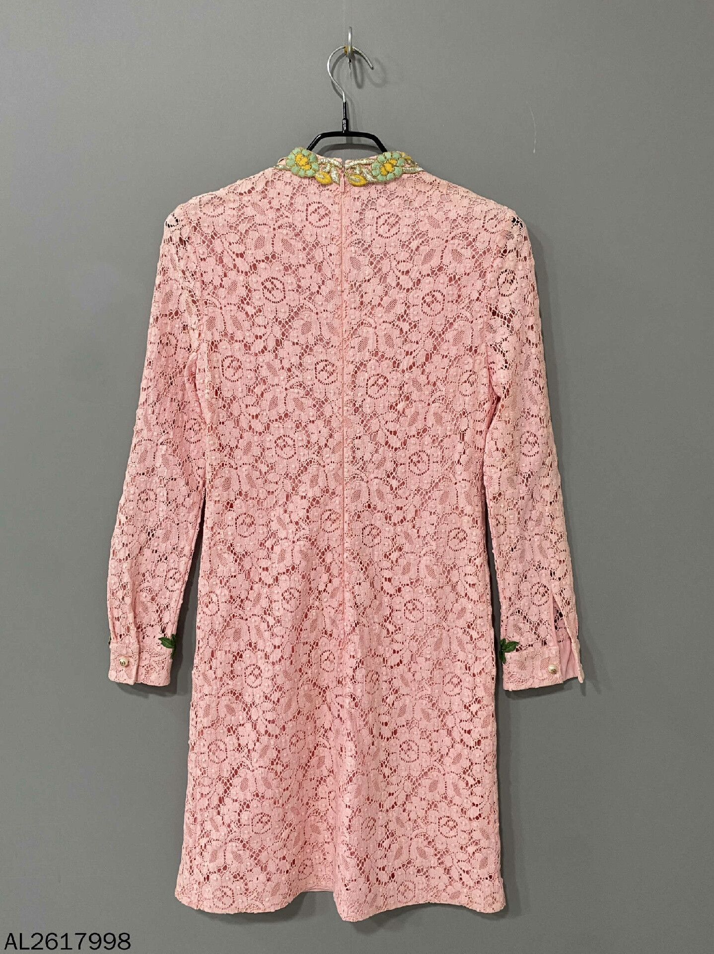 Gucci Gucci Floral Lace Bee Dress Size M / US 6-8 / IT 42-44 - 3 Thumbnail