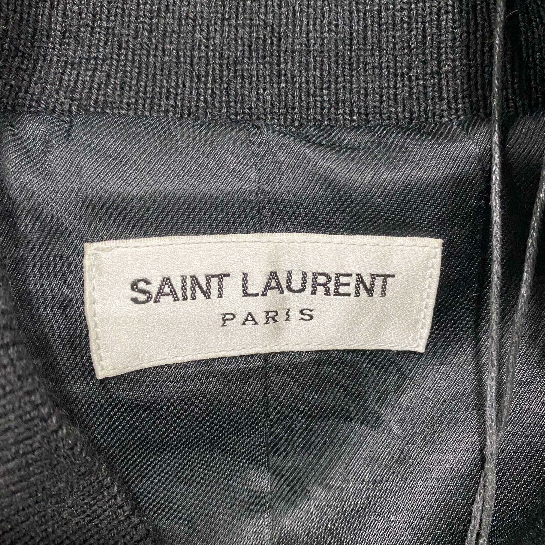 Saint Laurent Paris Saint Laurent Classic Baseball Jacket Size US L / EU 52-54 / 3 - 4 Thumbnail