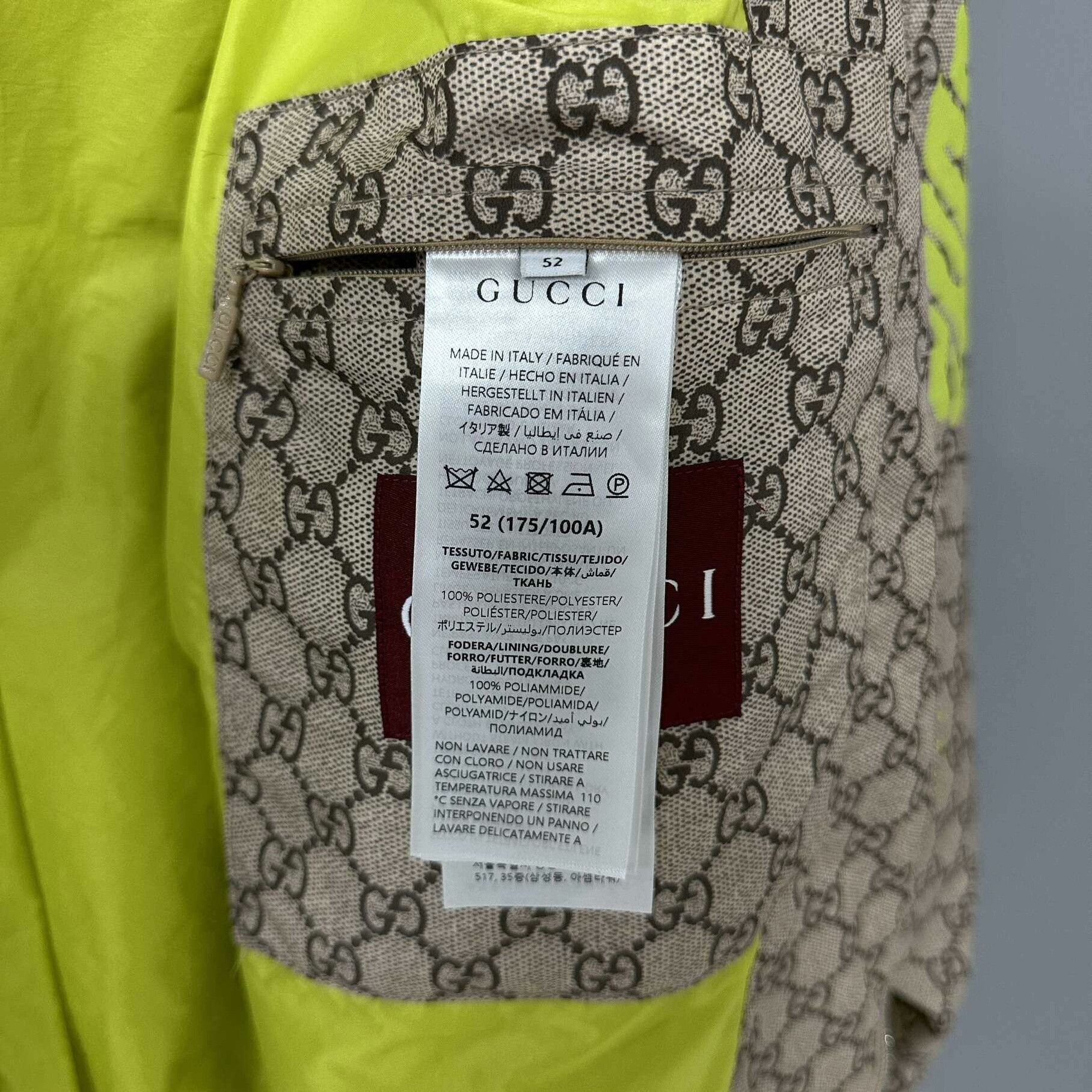 Gucci 25 New Gucci Graffiti Print Jacket Size US L / EU 52-54 / 3 - 4 Thumbnail