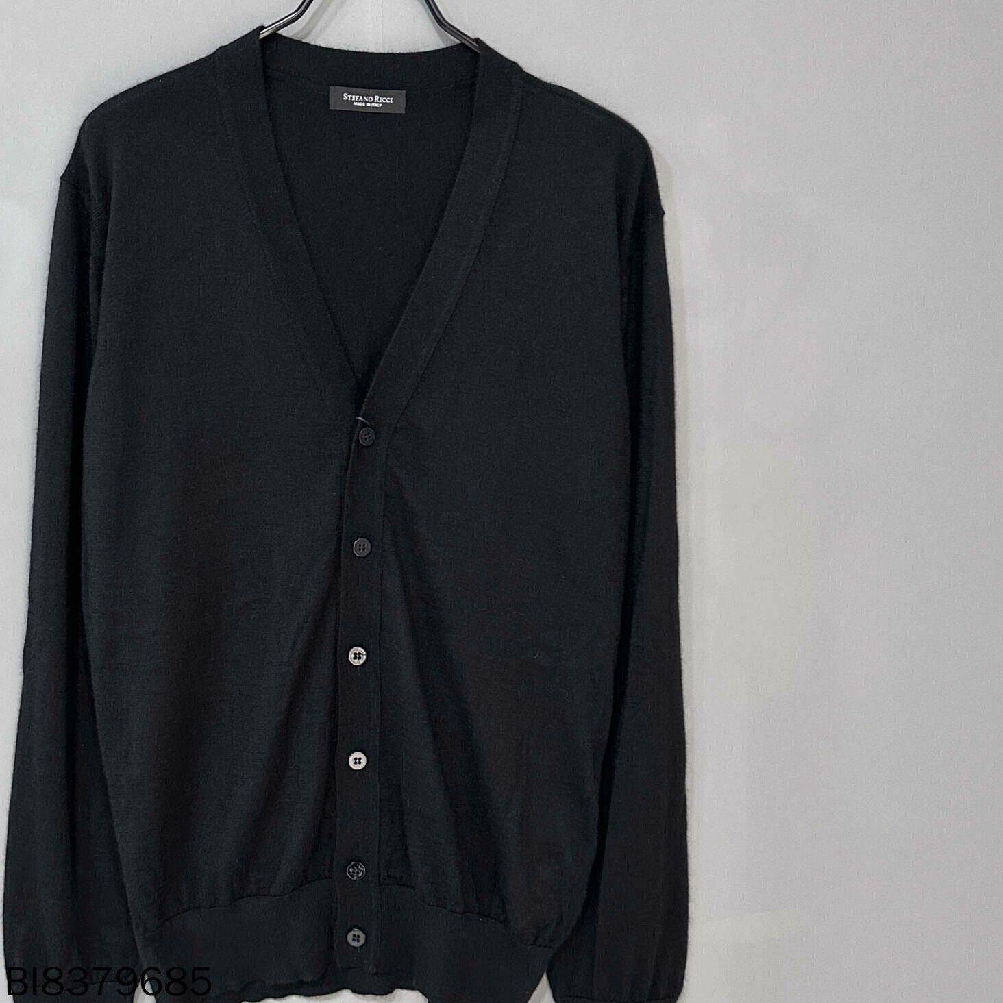 Stefano Ricci Stefano Ricci Black Cashmere Cardigan Size US L / EU 52-54 / 3 - 2 Thumbnail