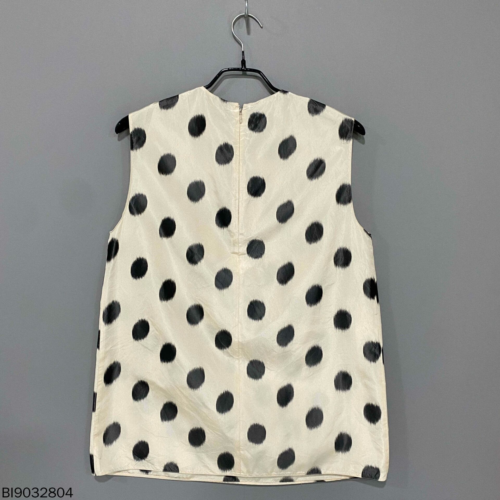Prada Prada Polka Dot Sleeveless Dress Size S / US 4 / IT 40 - 2 Thumbnail