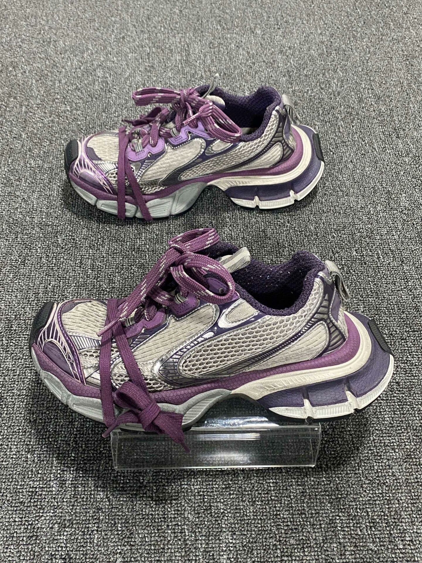 Balenciaga Balenciaga Purple Dad Shoes Size 36 Size US 5 / IT 35 - 3 Thumbnail