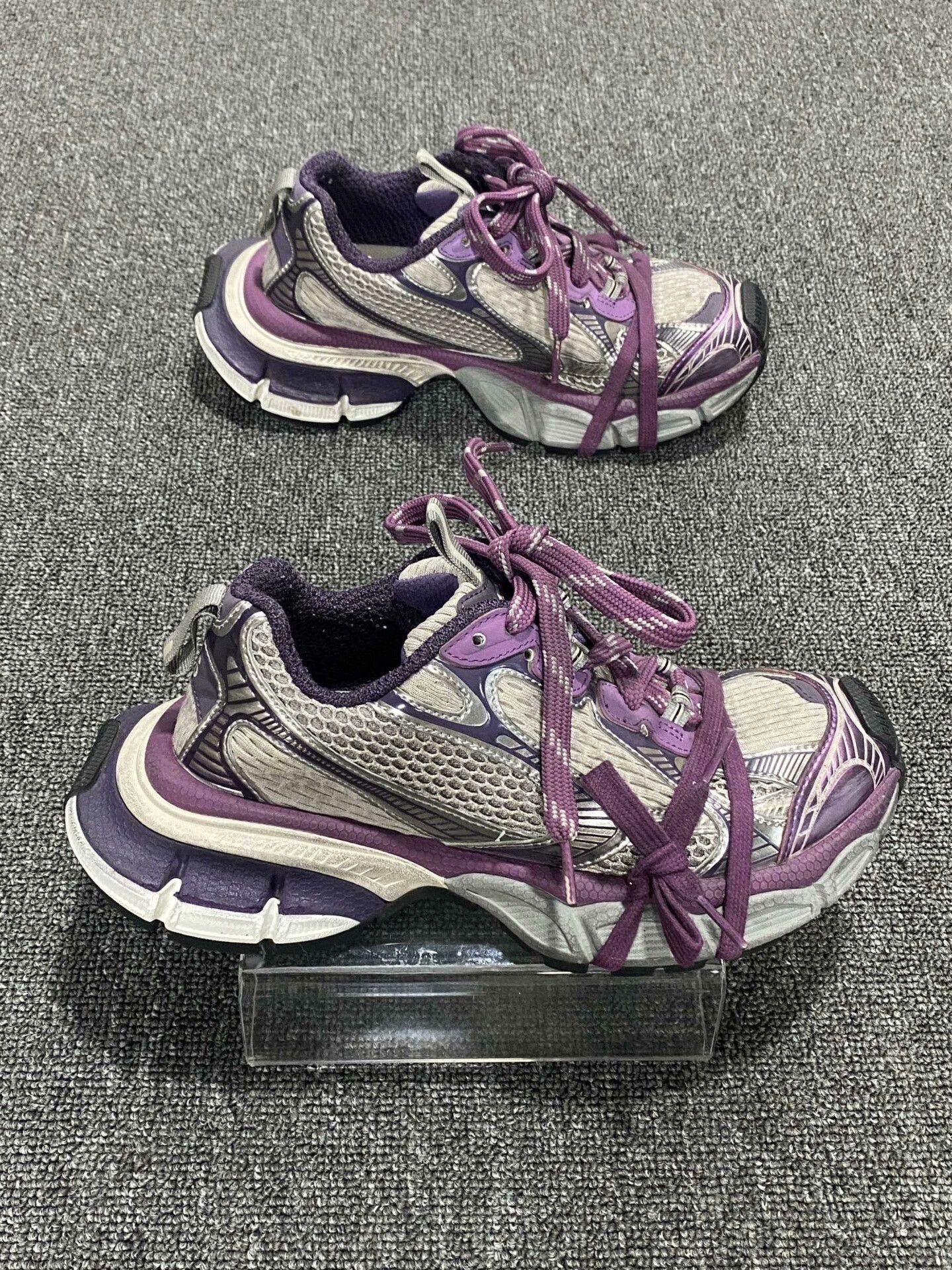 Balenciaga Balenciaga Purple Dad Shoes Size 36 Size US 5 / IT 35 - 4 Thumbnail
