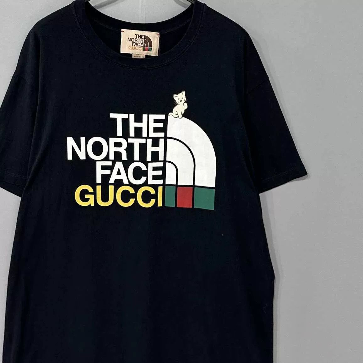 Gucci TNF x Gucci Short Sleeve T-Shirt Size US M / EU 48-50 / 2 - 2 Thumbnail