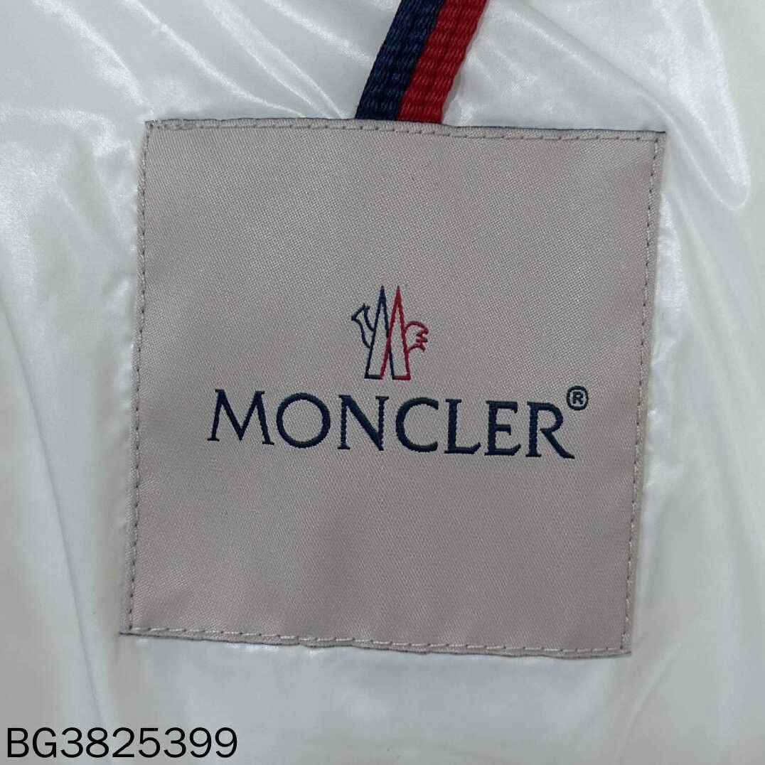 Moncler Moncler Maya White Logo Down Jacket Size US XXL / EU 58 / 5 - 4 Thumbnail