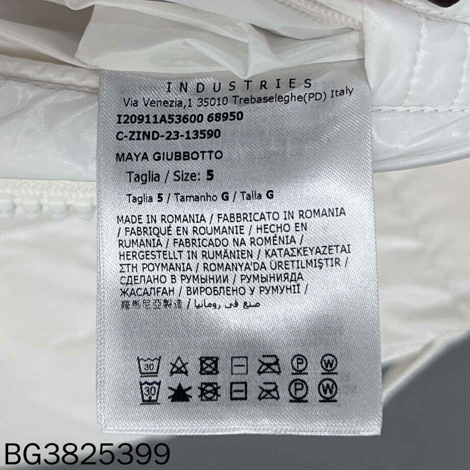 Moncler Moncler Maya White Logo Down Jacket Size US XXL / EU 58 / 5 - 7 Thumbnail