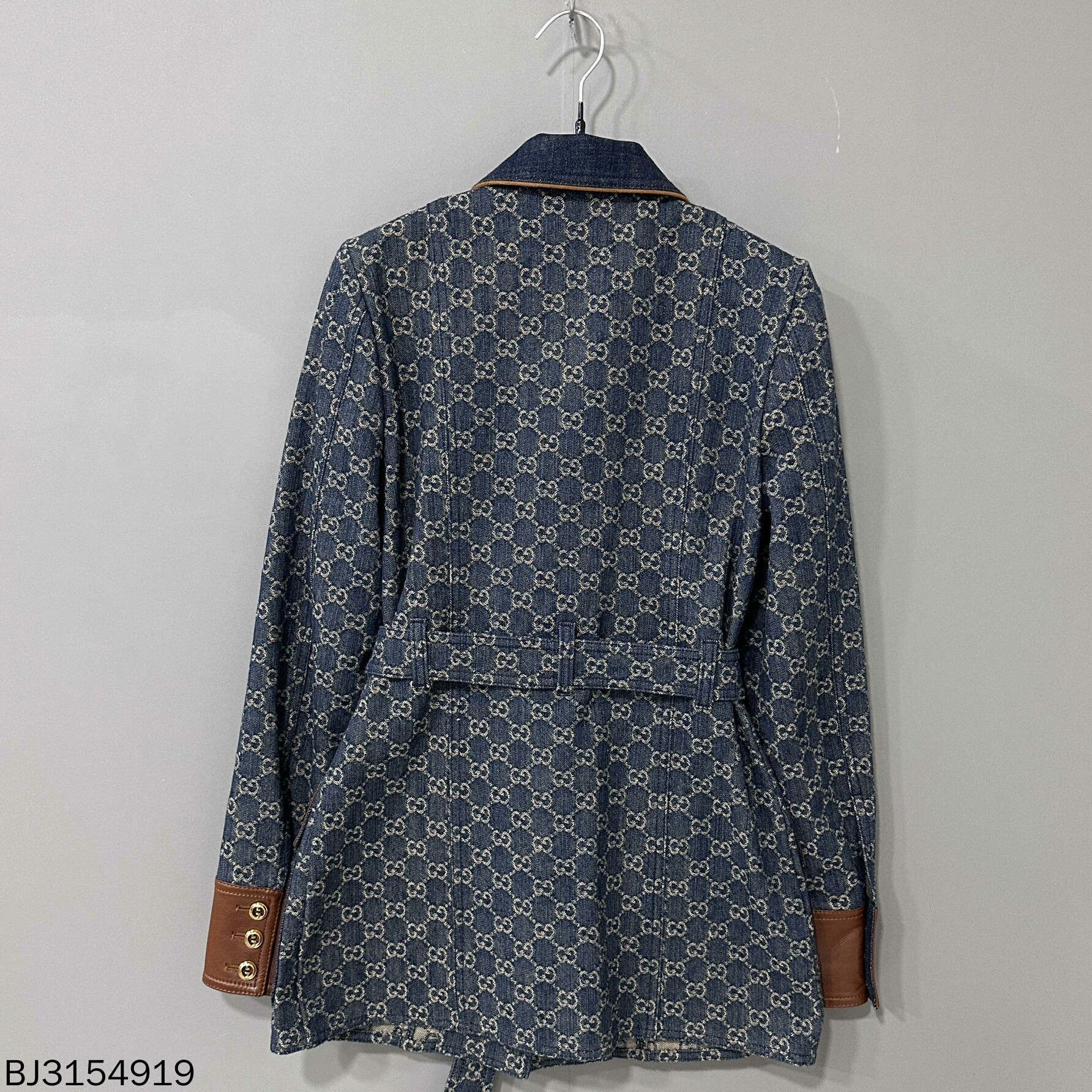 Gucci Gucci Monogram Denim Jacket Size S / US 4 / IT 40 - 3 Thumbnail