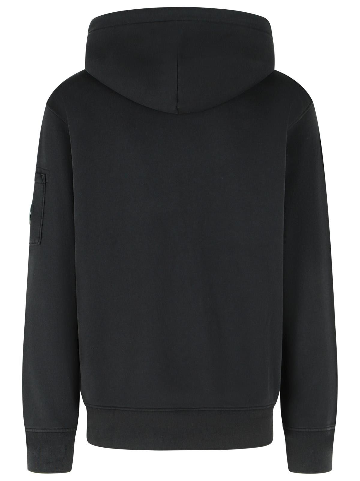C.P. Company C.P. COMPANY Black Cotton Sweatshirt Size US L / EU 52-54 / 3 - 3 Thumbnail