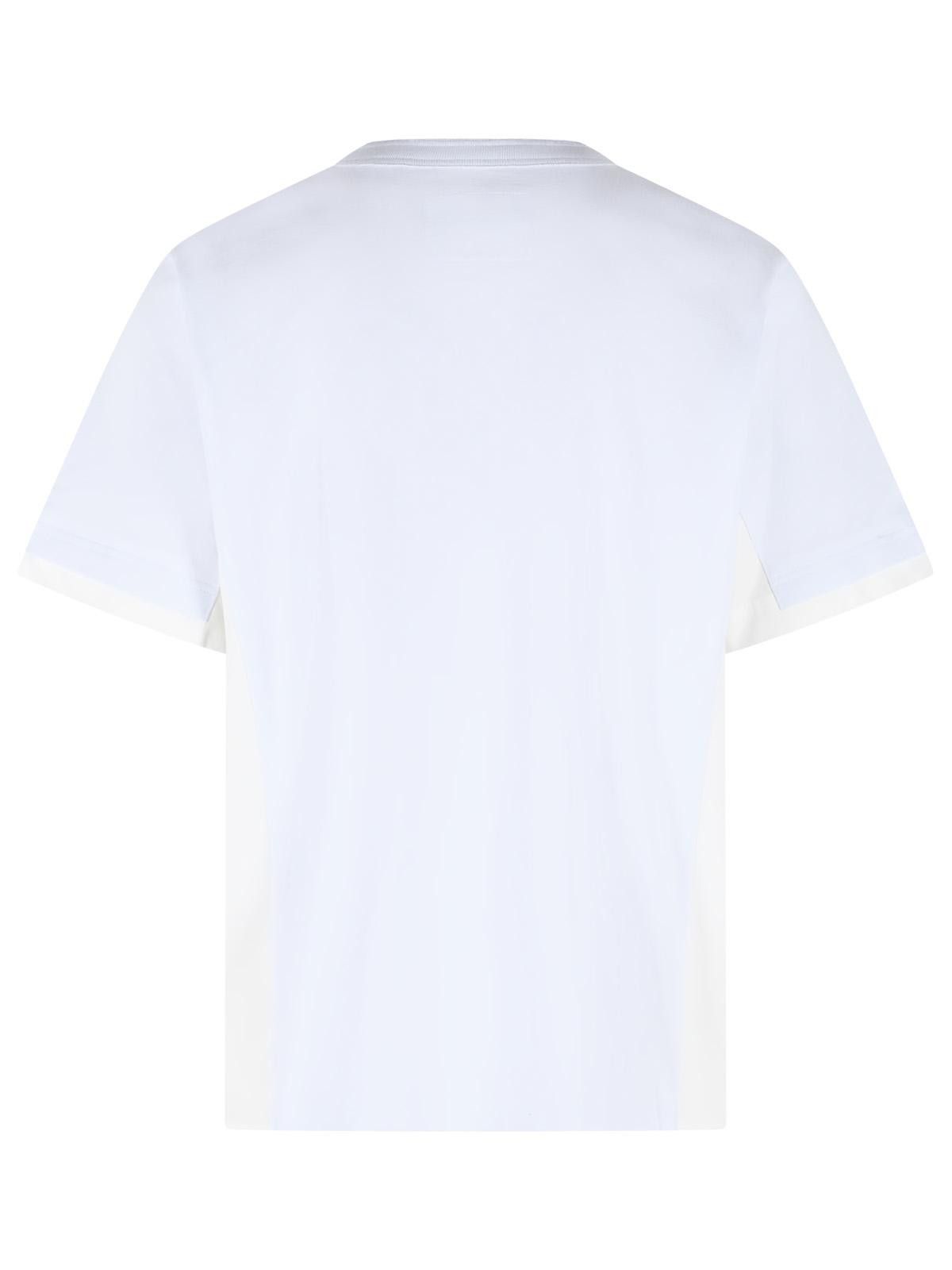 Sacai SACAI White Cotton T-Shirt Size US M / EU 48-50 / 2 - 3 Thumbnail