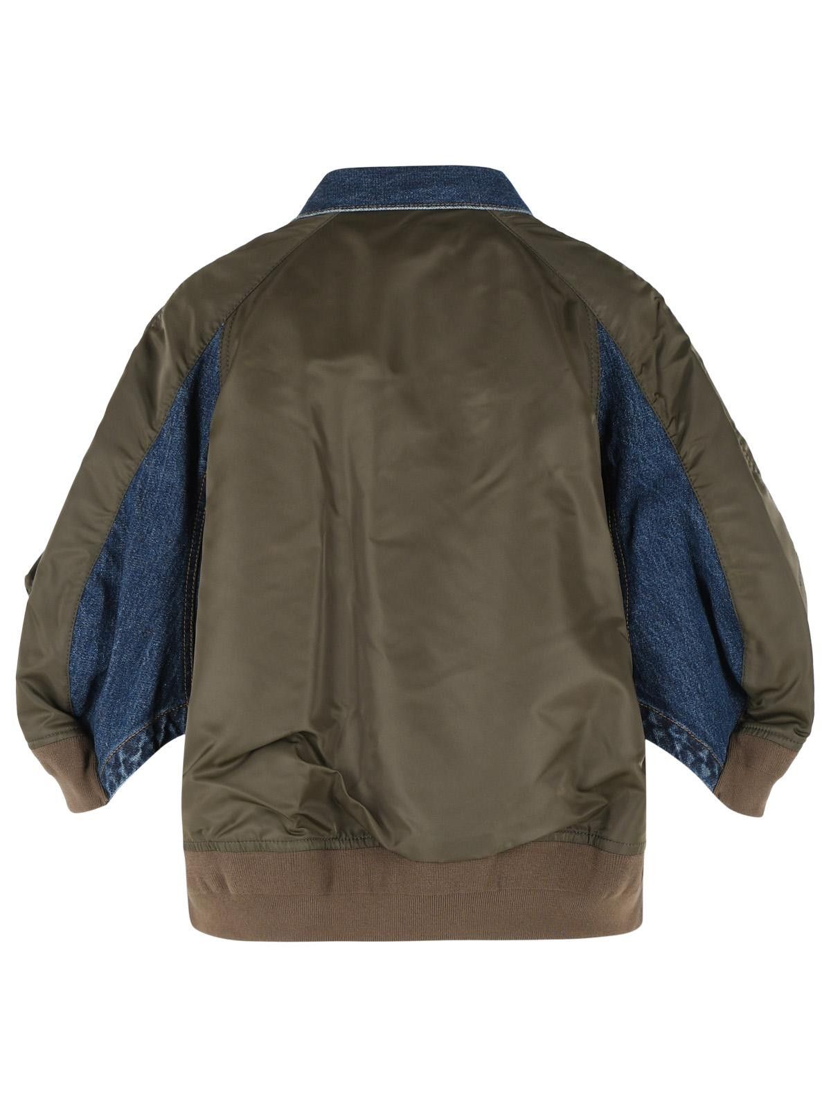 Sacai SACAI Blue Cotton Denim Jacket Size L / US 10 / IT 46 - 3 Thumbnail