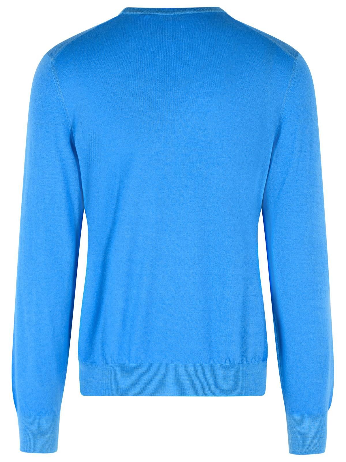 Gran Sasso GRAN SASSO Light Blue Cashmere Sweater Size US M / EU 48-50 / 2 - 3 Thumbnail