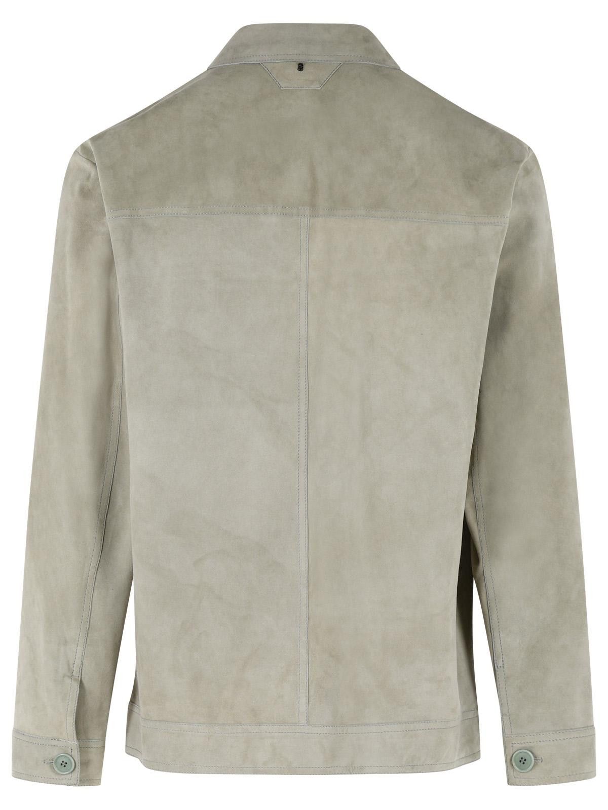 Salvatore Santoro SALVATORE SANTORO 'Smoke' Suede Jacket Size US L / EU 52-54 / 3 - 3 Thumbnail