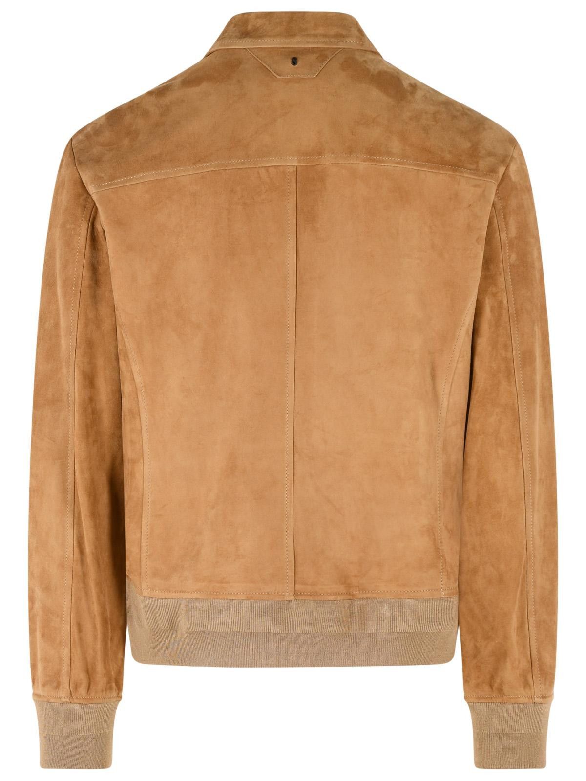 Salvatore Santoro SALVATORE SANTORO 'Timberland' Brown Suede Jacket Size US XXL / EU 58 / 5 - 3 Thumbnail