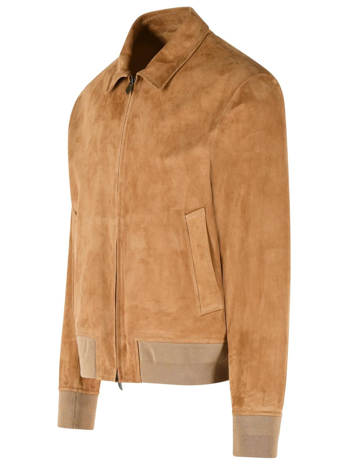 Salvatore Santoro SALVATORE SANTORO 'Timberland' Brown Suede Jacket Size US XXL / EU 58 / 5 - 2 Thumbnail