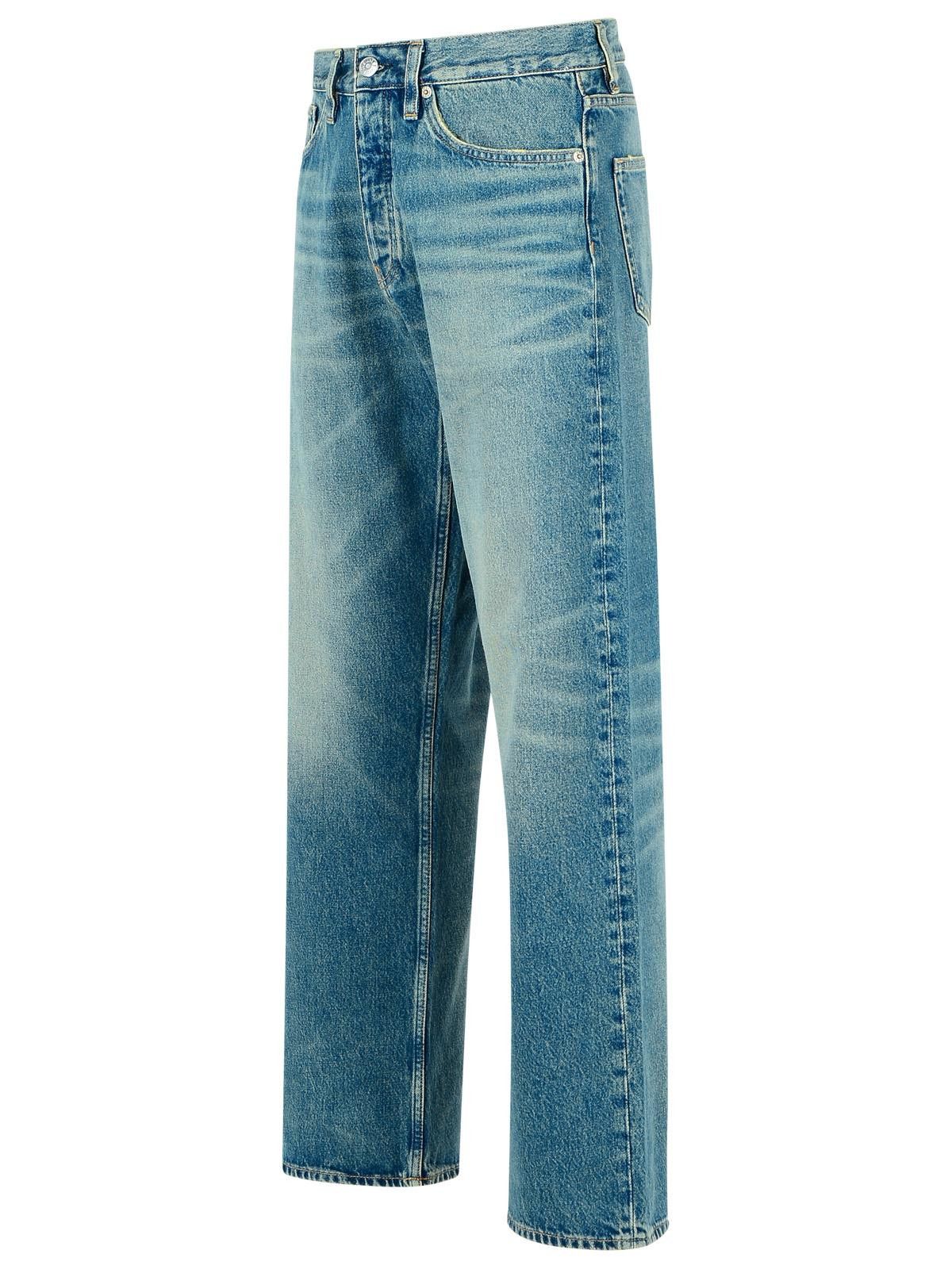 Sunflower SUNFLOWER 'Loose' Dark Blue Cotton Jeans Size US 32 / EU 48 - 2 Thumbnail