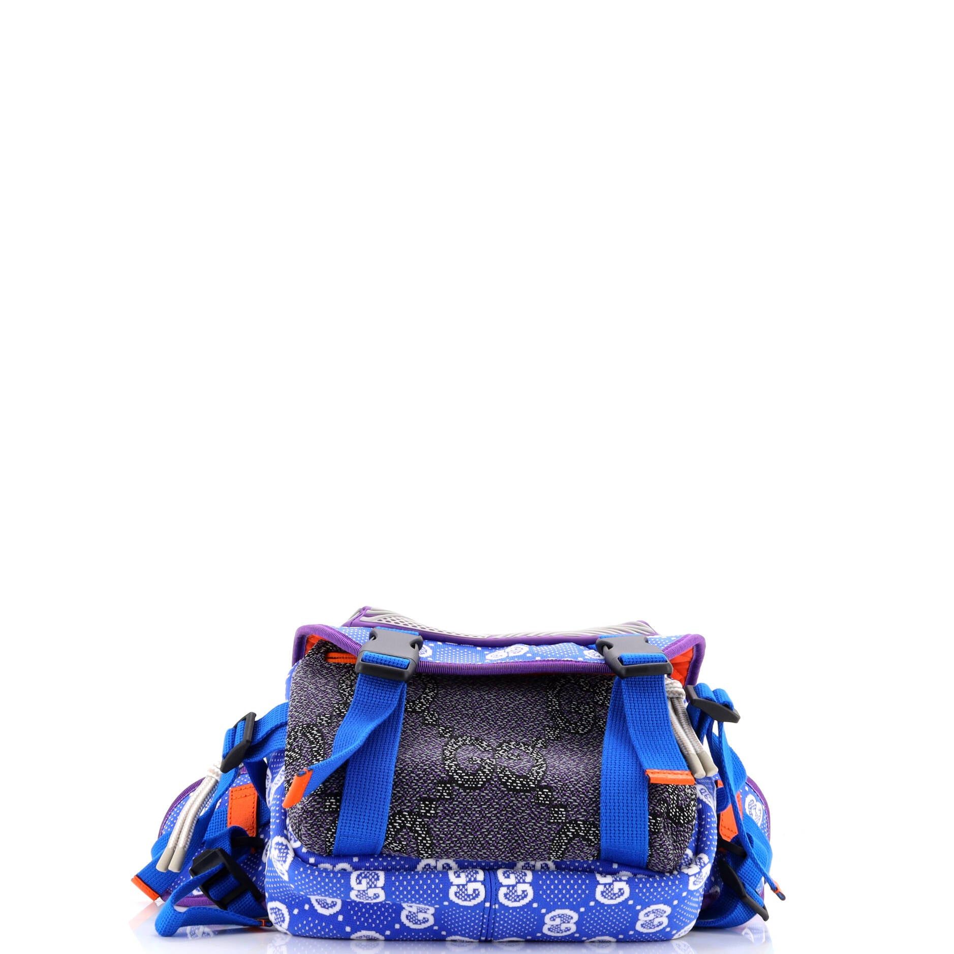 Gucci Buckle Flap Chest Strap Backpack Size ONE SIZE - 4 Thumbnail