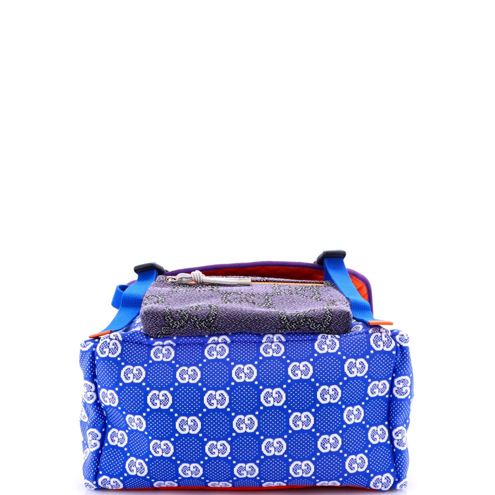 Gucci Panelled Double Buckle Backpack Size ONE SIZE - 4 Thumbnail