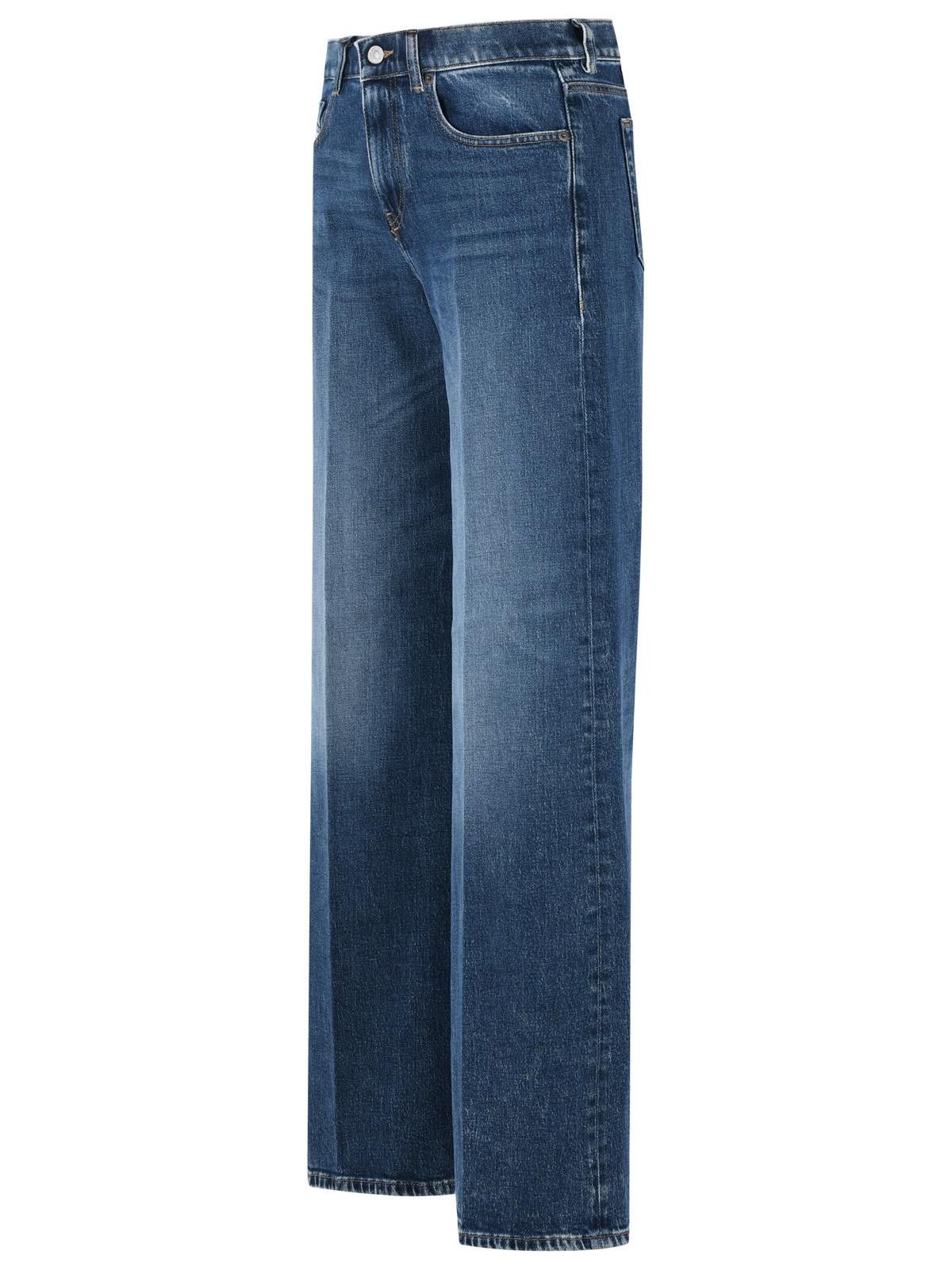 Diesel DIESEL '1978 D-Akemi' Blue Denim Jeans Size 29" - 2 Thumbnail