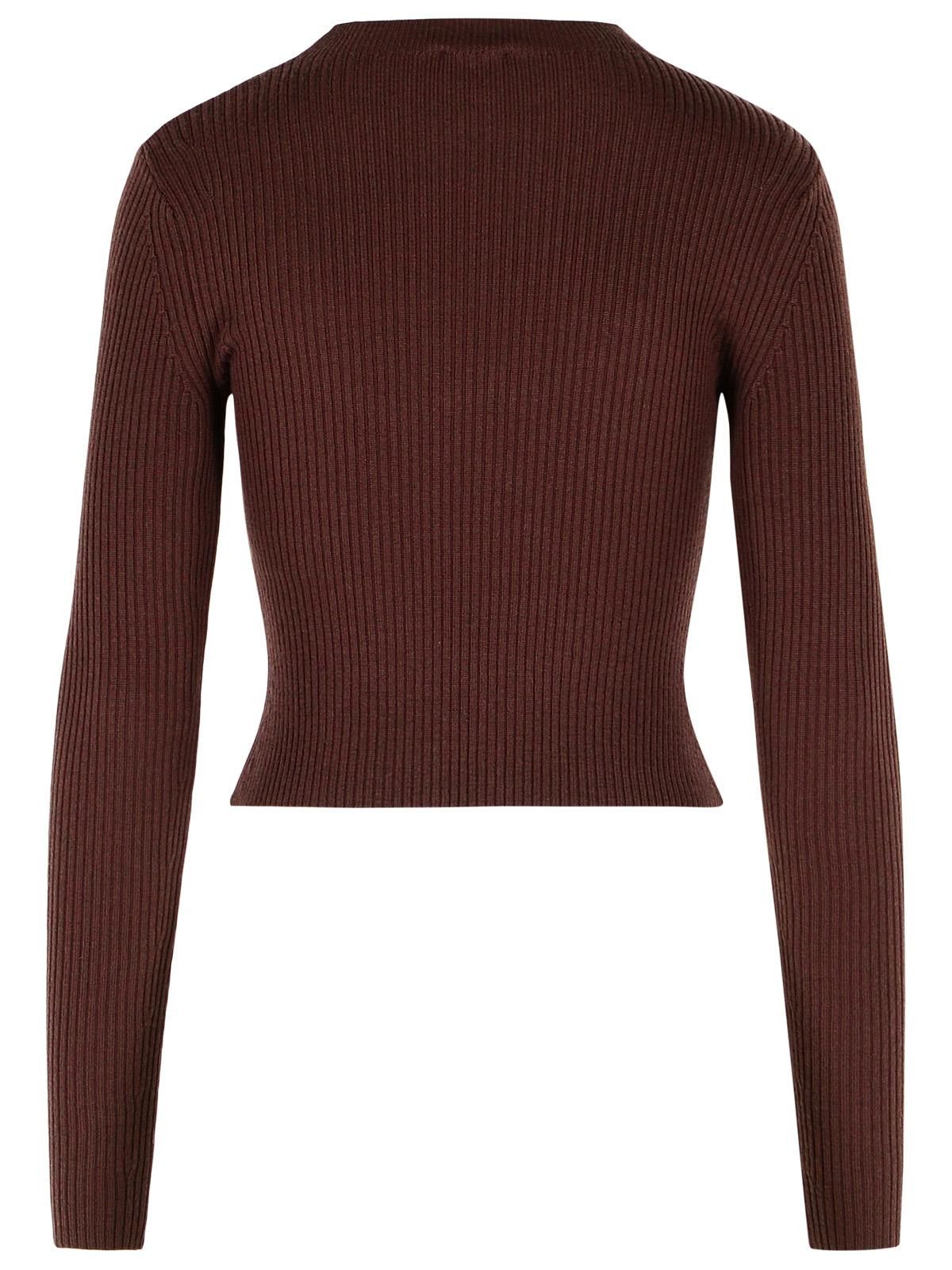 Diesel DIESEL 'M-Olina' Redwood Wool Sweater Size S / US 4 / IT 40 - 3 Thumbnail