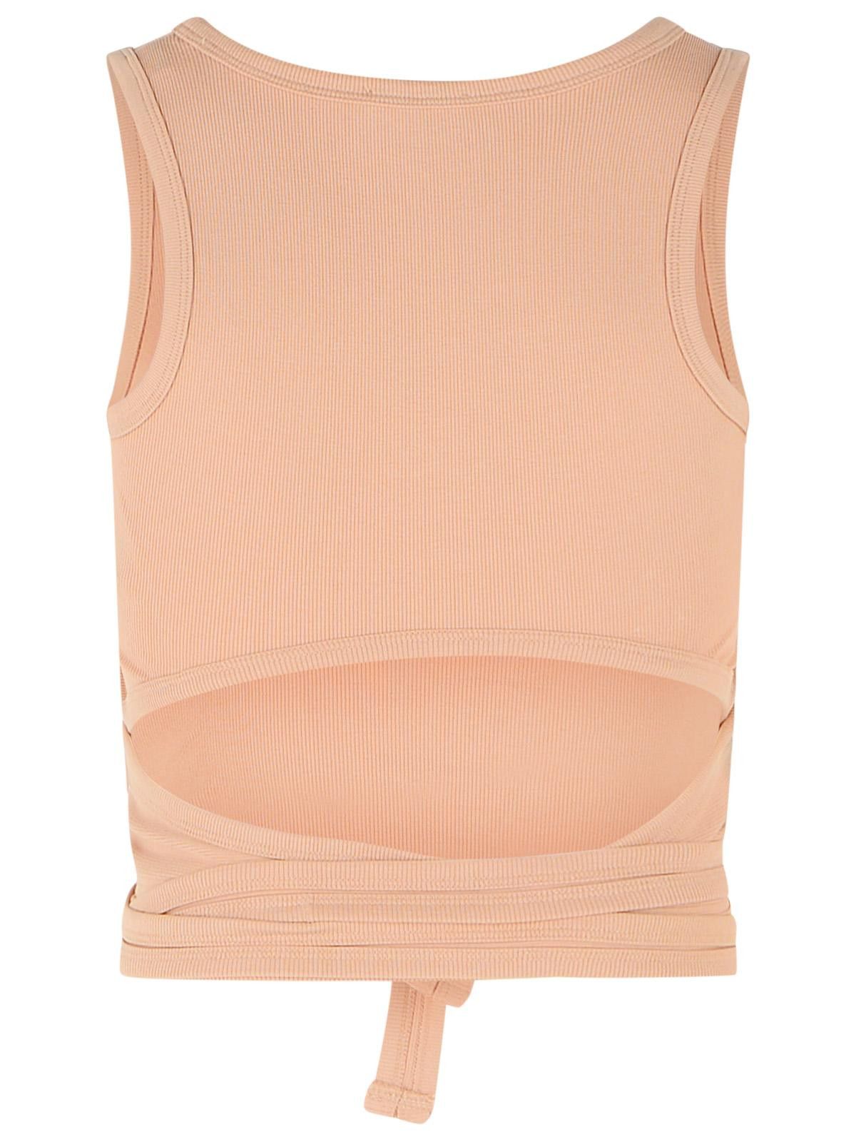 Diesel DIESEL 'Anky' Pink Cotton Tank Top Size M / US 6-8 / IT 42-44 - 3 Thumbnail