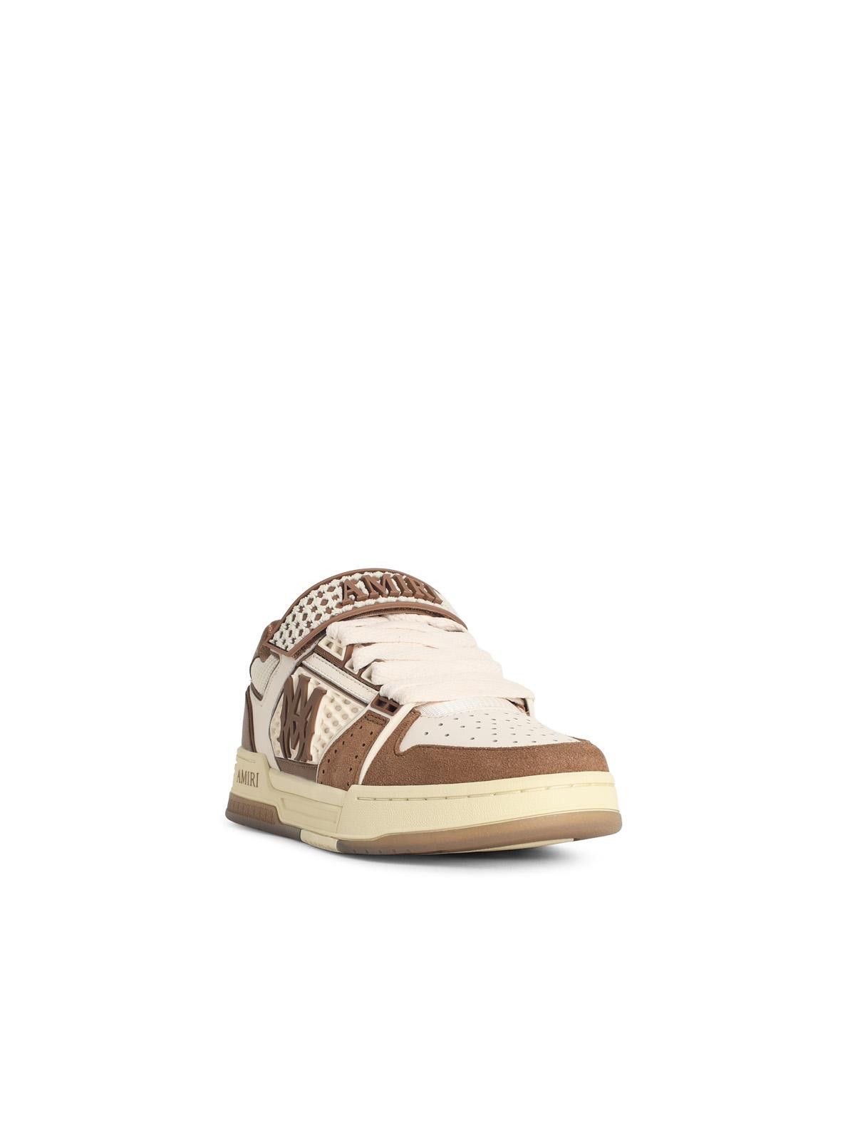 Amiri AMIRI 'Ma Skyline' Brown Leather Sneakers Size US 11 / EU 44 - 2 Thumbnail