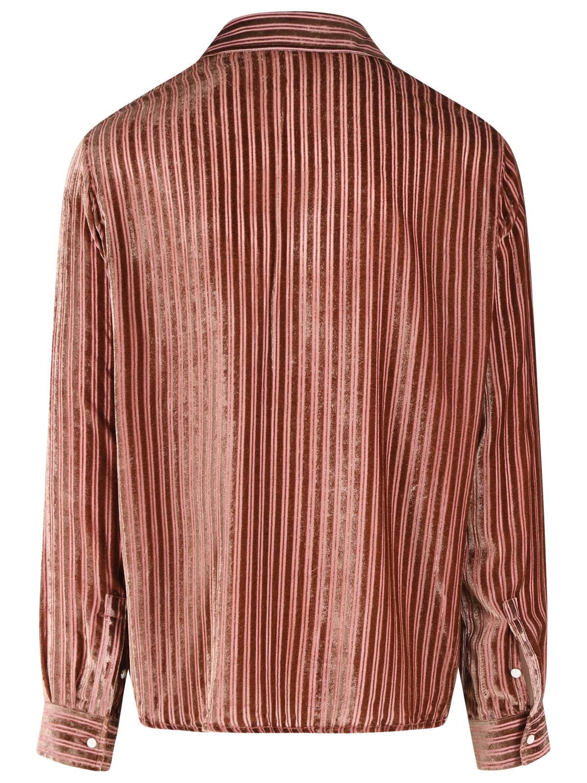 Amiri AMIRI Viscose And Peach Silk Shirt Size US M / EU 48-50 / 2 - 3 Thumbnail