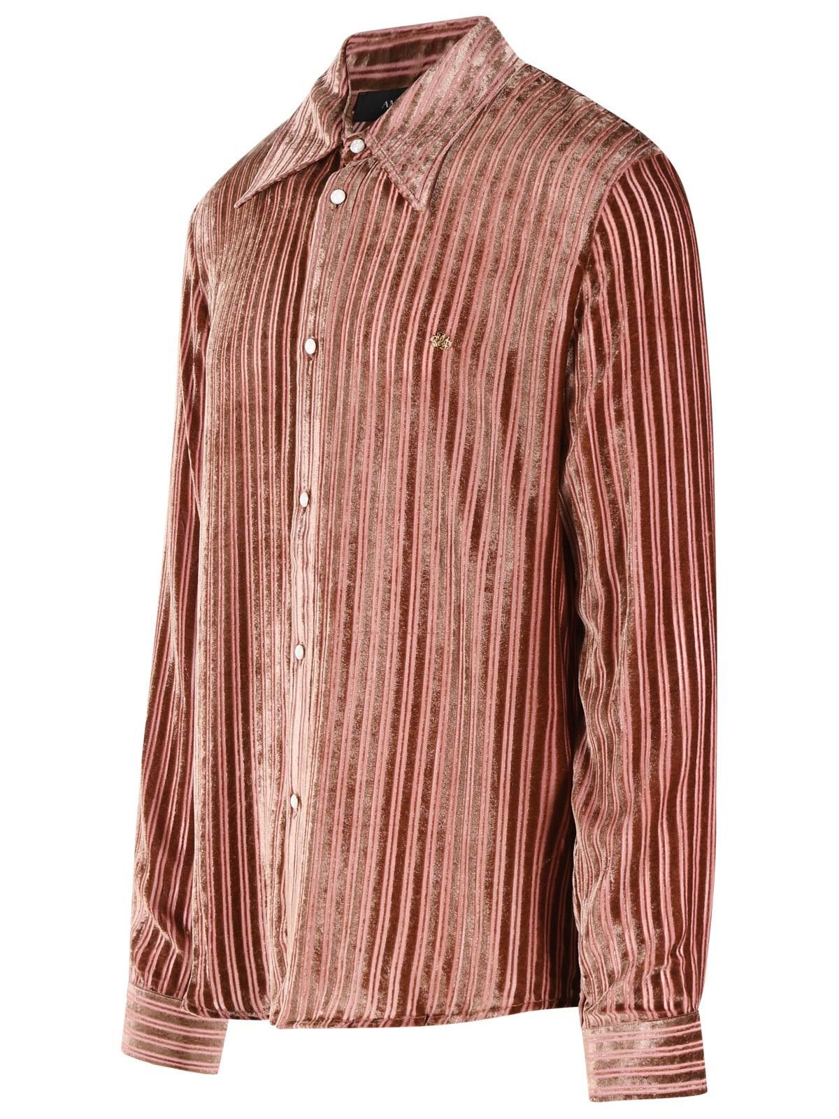 Amiri AMIRI Viscose And Peach Silk Shirt Size US M / EU 48-50 / 2 - 2 Thumbnail