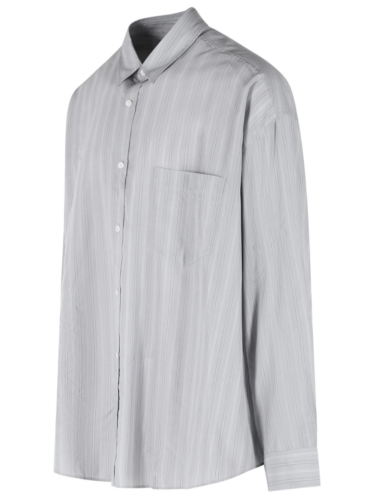 Acne Studios ACNE STUDIOS Grey Lyocell Shirt Size US M / EU 48-50 / 2 - 2 Thumbnail